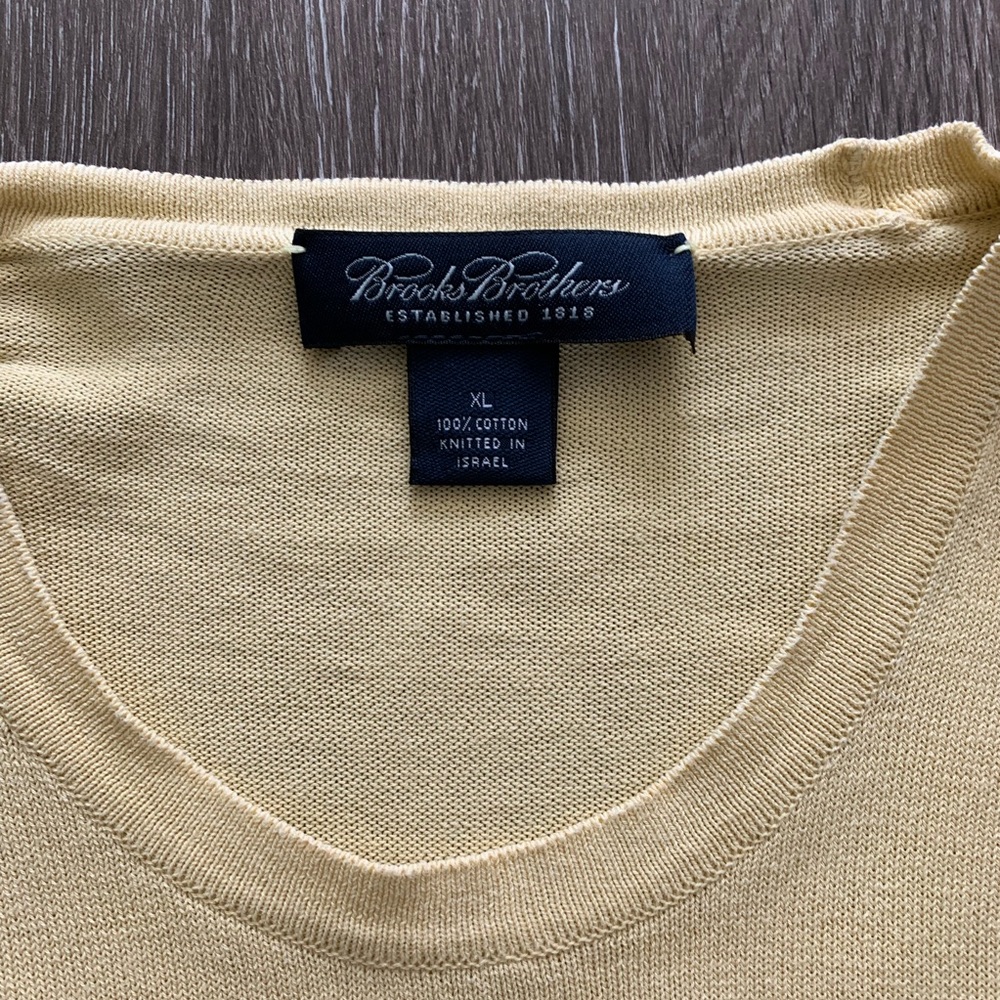 Brooks Brothers 100% Cotton Knitted Shirt Sz XL